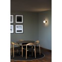Lámpara pared acero LED integrado negro mate VEYSSOU