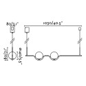 Lámpara techo acero LED integrado negro mate BIARNE