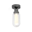Lámpara techo acero LED integrado gris COADRI