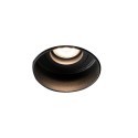 Lámpara techo acero GU10 negro mate POGGIO