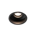 Lámpara techo acero GU10 negro mate POISEUX