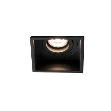 Lámpara techo acero GU10 negro mate LABRIHE