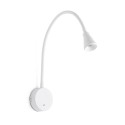 Lámpara pared aluminio LED integrado blanco mate BRENNES