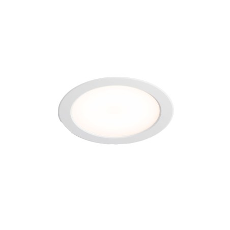Lámpara techo aluminio LED integrado blanco mate AGASSAC