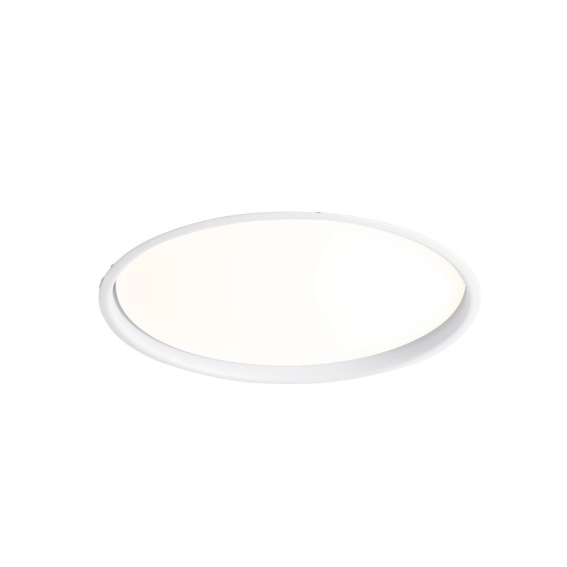 Lámpara techo aluminio LED integrado blanco mate DIEUZE