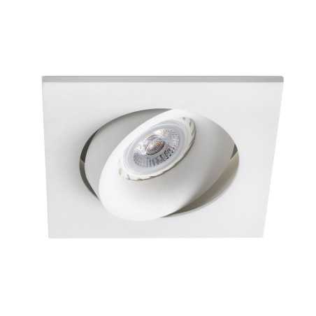 Lámpara techo aluminio GU10 blanco mate RAYRET