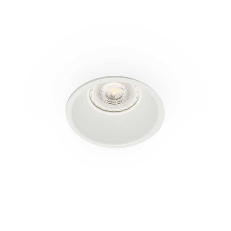 Lámpara techo aluminio GU10 blanco mate ESPINS