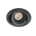 Lámpara techo aluminio GU10 negro mate LA MURE