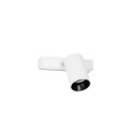 Lámpara pared aluminio GU10 blanco mate BLANZAY