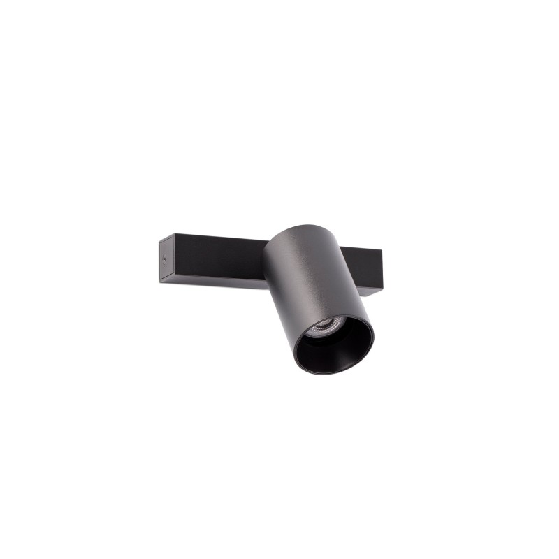 Lámpara pared aluminio GU10 negro mate MARVAUD