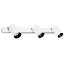 Lámpara pared aluminio GU10 blanco mate CRAVANT