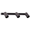 Lámpara pared aluminio GU10 negro mate CROAZIC