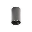 Lámpara techo aluminio GU10 negro mate BLACONS