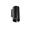 Lámpara pared aluminio GU10 negro mate ELZANGE