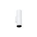 Lámpara pared aluminio GU10 blanco mate POILLEY