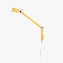 Lámpara pared aluminio LED integrado amarillo LE FAY