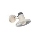 Lámpara pared acero E27 beige THIERY
