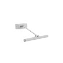 Lámpara pared aluminio LED integrado acero cepillado PONTOUX