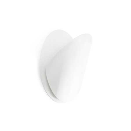 Lámpara pared acero r7s 118mm blanco mate HIPARK