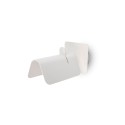 Lámpara pared acero E27 blanco mate RINXENT
