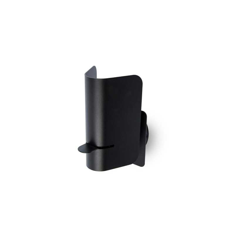 Lámpara pared acero E27 negro mate KERLAY