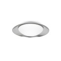Lámpara pared acero LED integrado blanco mate RUNGIS