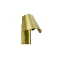 Lámpara pared acero LED integrado dorado mate CRISTOT