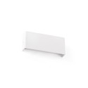 Lámpara pared aluminio LED integrado blanco mate LAUZOUE