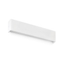 Lámpara pared aluminio LED integrado blanco mate BOURGES