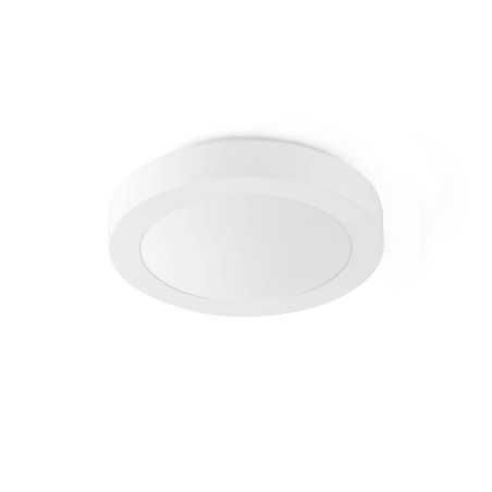 Lámpara techo aluminio E27 blanco mate ANCHAUX