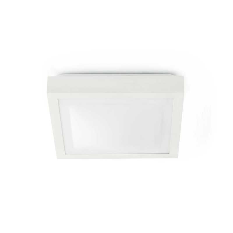 Lámpara techo aluminio E27 blanco mate SIENNE