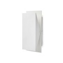 Lámpara pared acero r7s 78mm blanco mate DARNEY