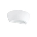 Lámpara pared yeso r7s 78mm blanco mate VILLON