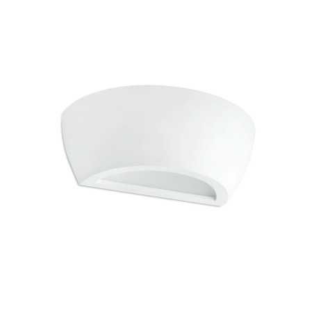 Lámpara pared yeso r7s 78mm blanco mate VILLON