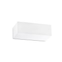 Lámpara pared yeso G9 blanco mate CLEMERY