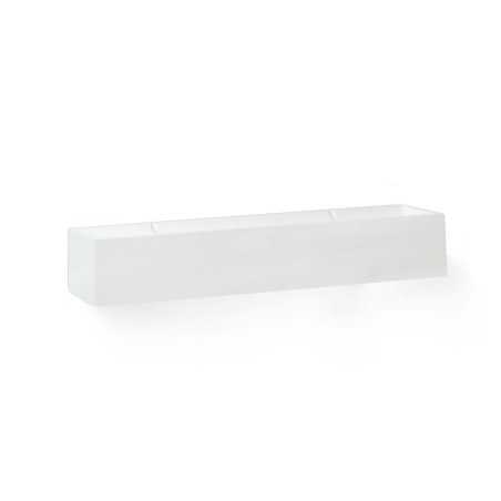 Lámpara pared yeso LED integrado blanco mate MAZAMET