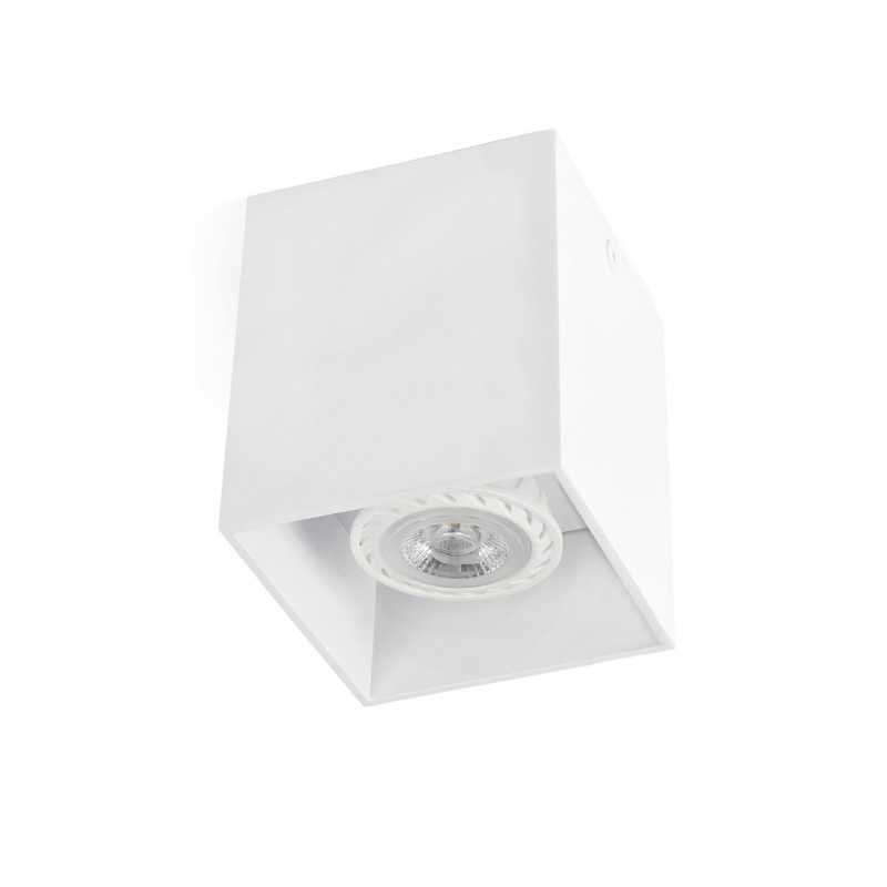 Lámpara techo aluminio GU10 blanco mate LE ROUX