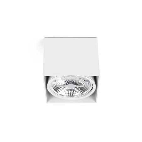 Lámpara techo aluminio ar111 blanco mate ARBONNE