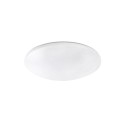 Lámpara techo aluminio LED integrado blanco mate PLESSE