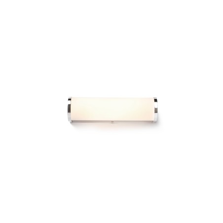 Lámpara pared aluminio LED integrado cromado brillo MESNAY