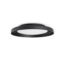 Lámpara techo acero LED integrado negro mate LAGAMAS