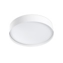 Lámpara techo acero LED integrado blanco mate SAULES
