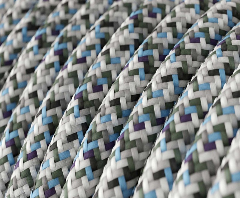 Crear lámparas con cable decorativo textil de colores