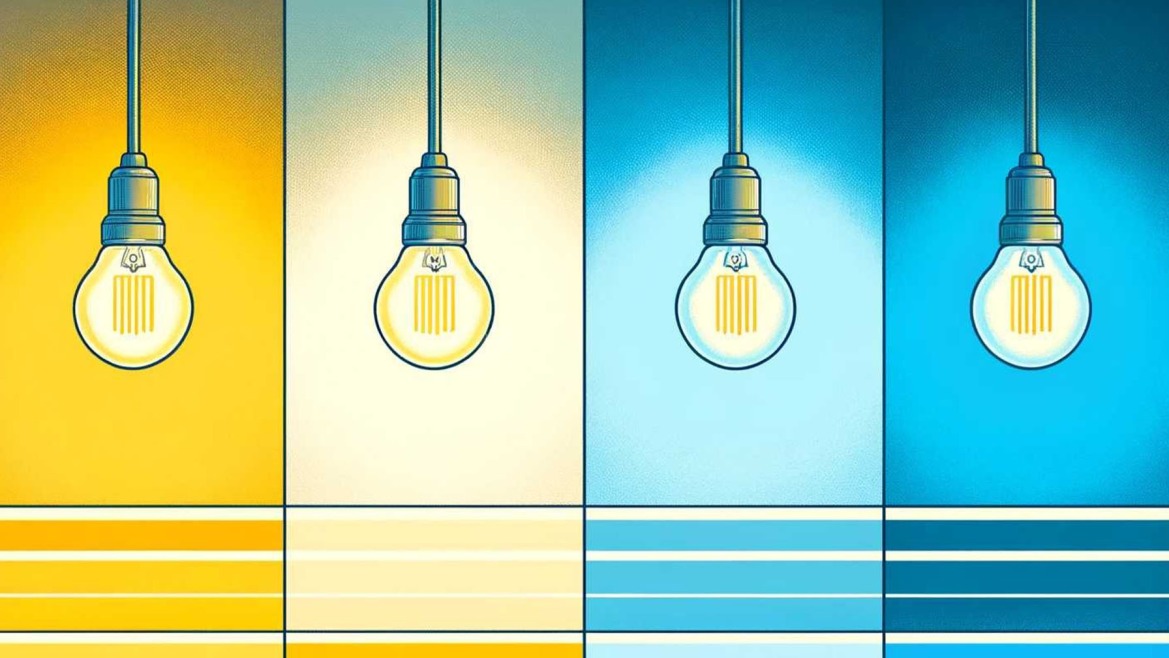 Temperatura de luz adecuada para cada espacio