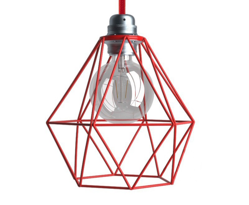 Jaulas, rejillas y armazones para crear lámparas colgantes