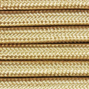 Cable decorativo textil para fabricar lámparas
