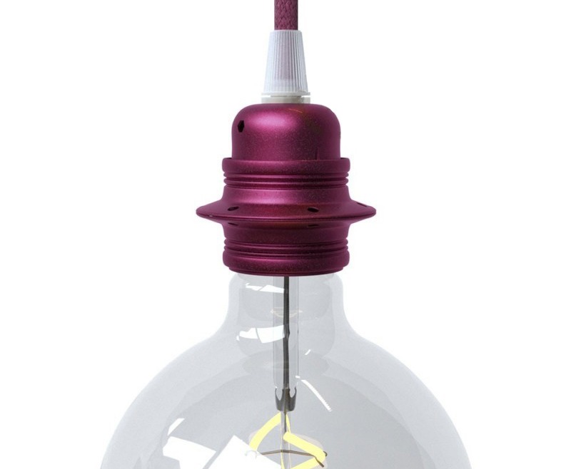 Portalámparas de colores tipo E27 para tu lámpara