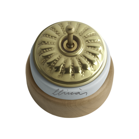 Interruptores y llaves de porcelana vintage