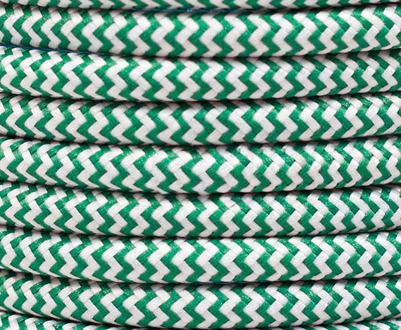 Crea tu lámpara: el cable textil decorativo de colores